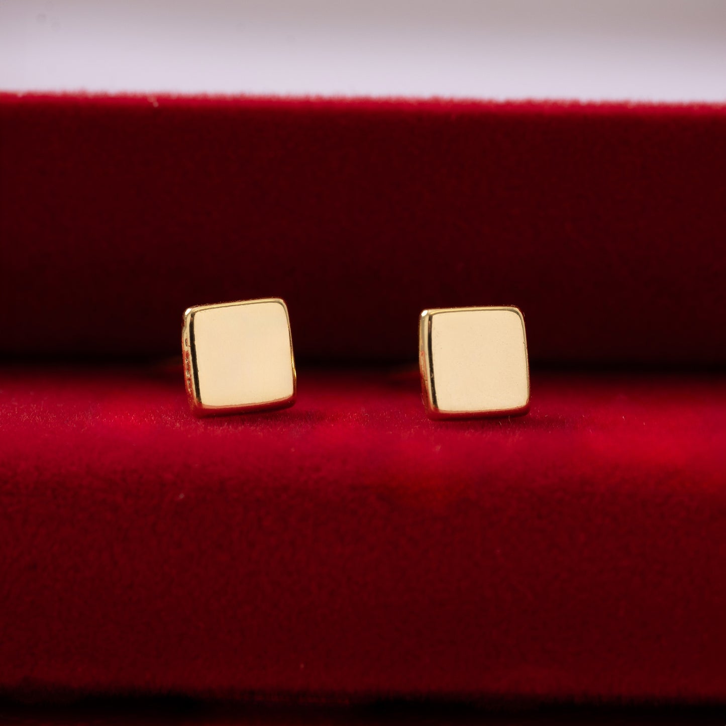 Aretes Topo Cuadrado 5 mm