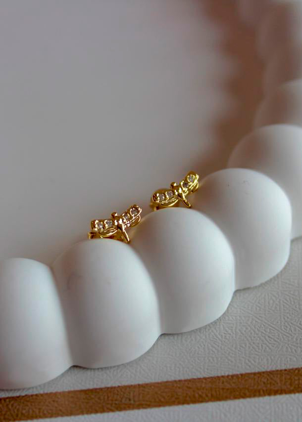 Aretes Libélula