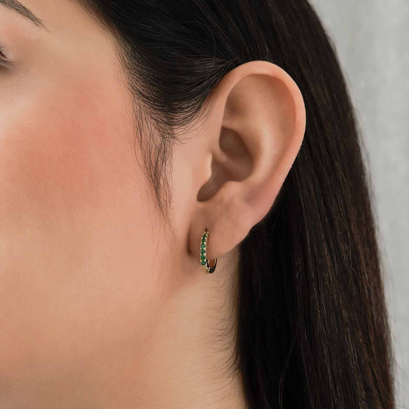 Aretes Candonga Slim Green