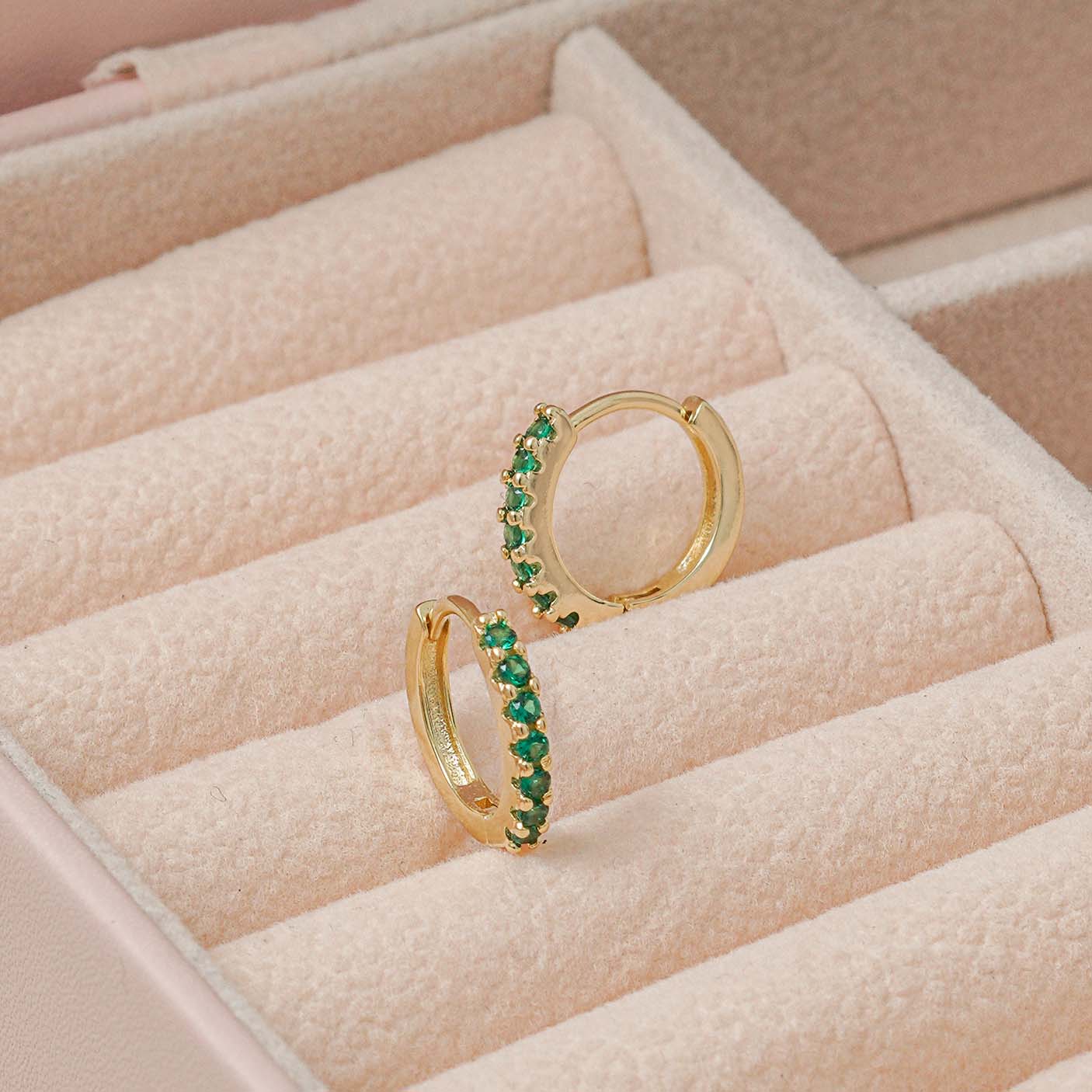 Aretes Candonga Slim Green