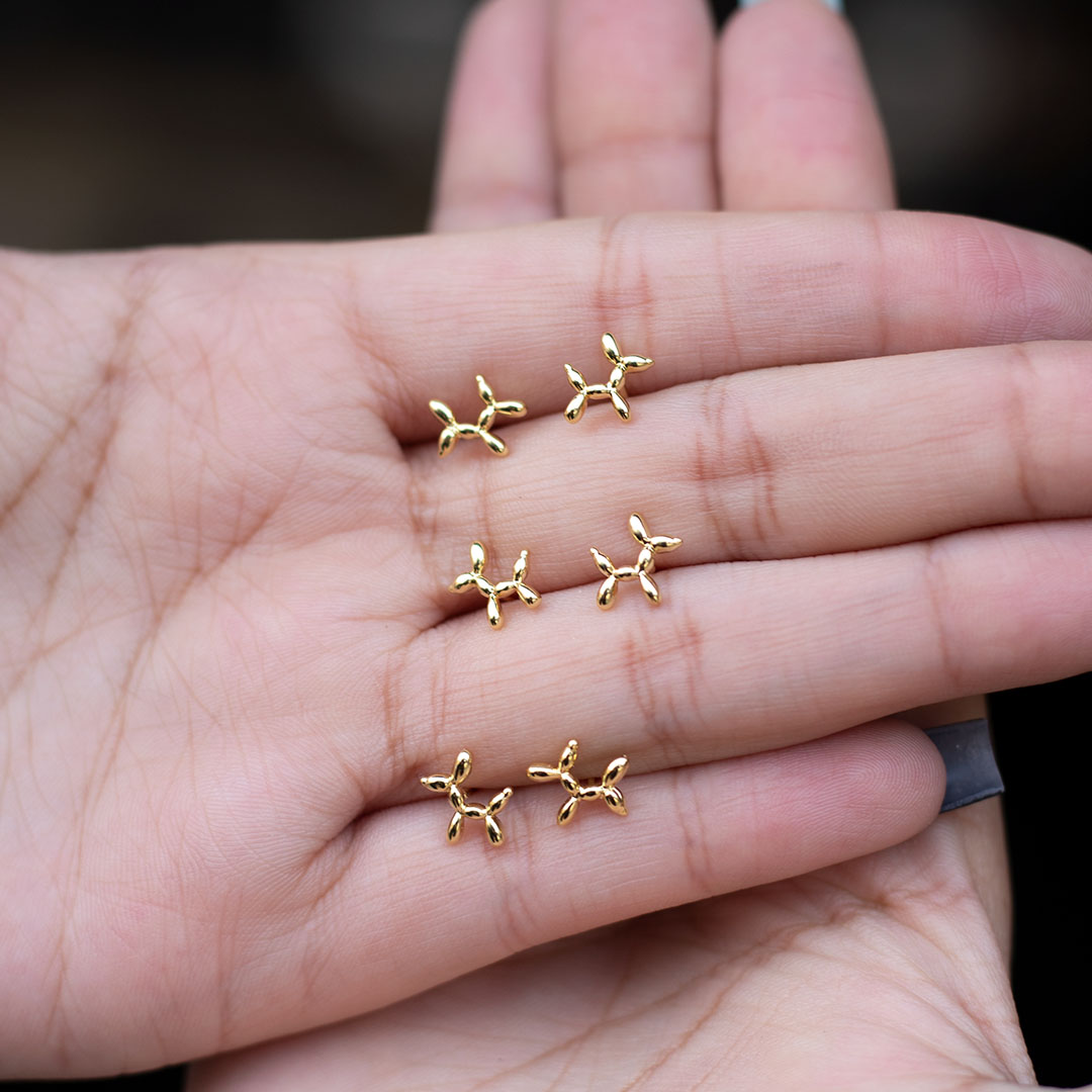Aretes Balloon Dog