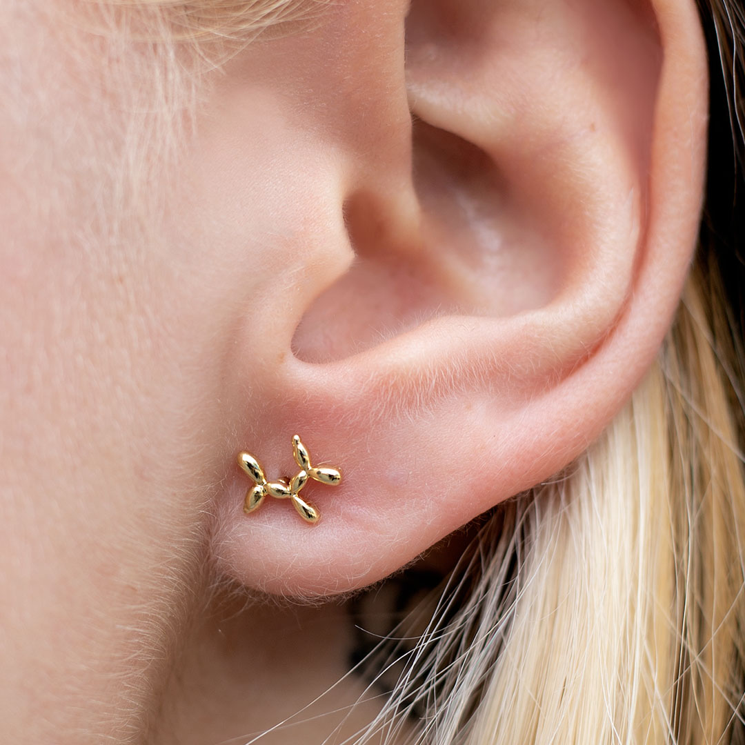 Aretes Balloon Dog