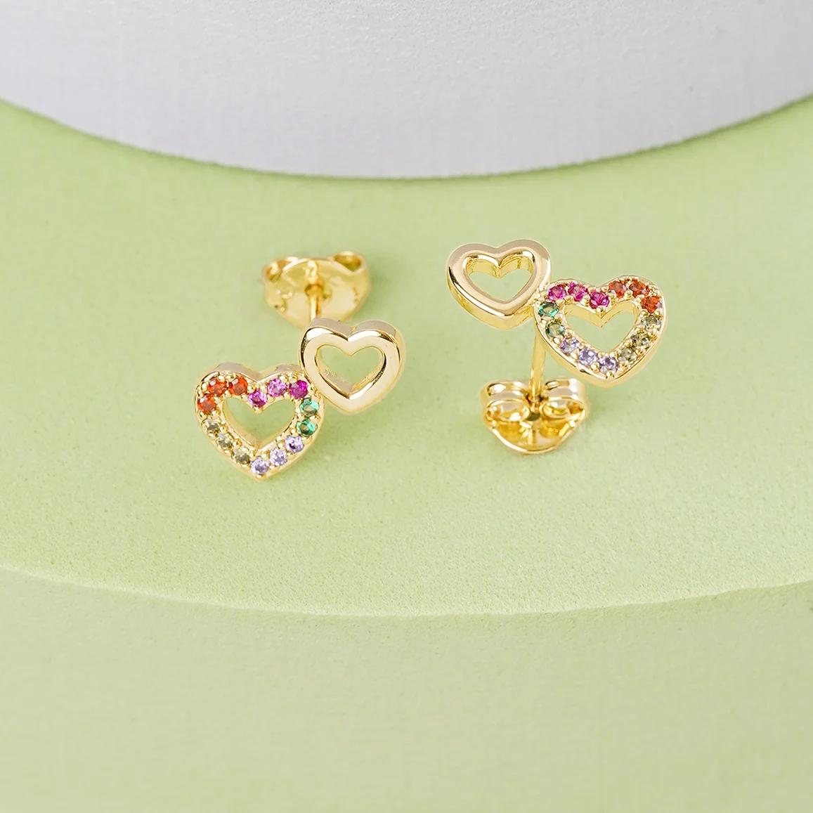 Aretes Double Free Love