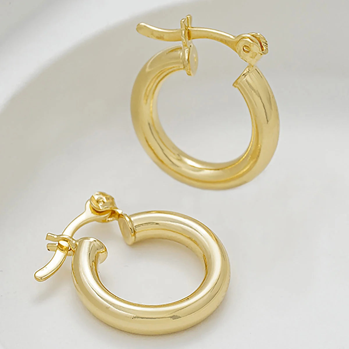 Aretes Candonga Tub 2 Cms