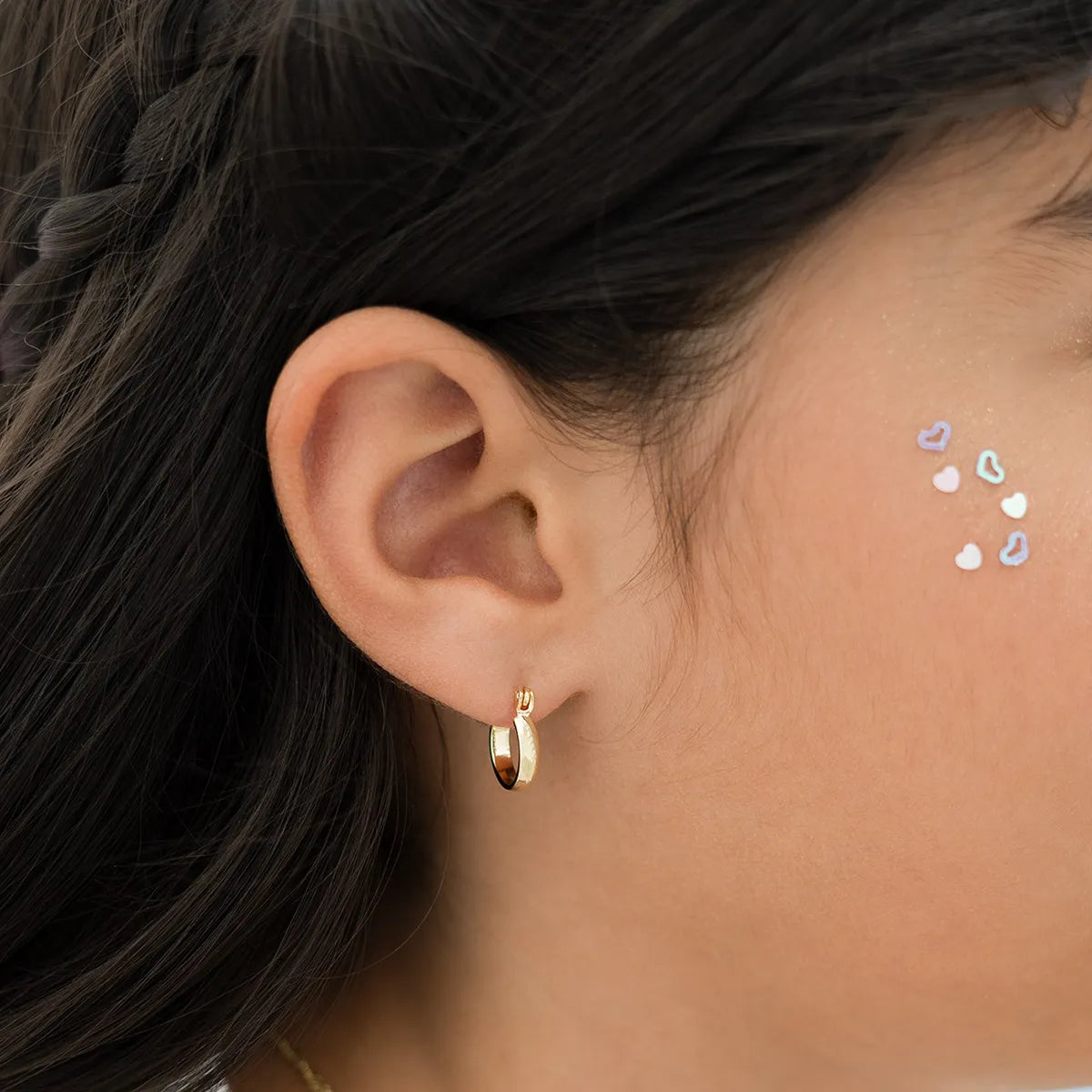 Aretes Candonga Lisa 1.4 Cm