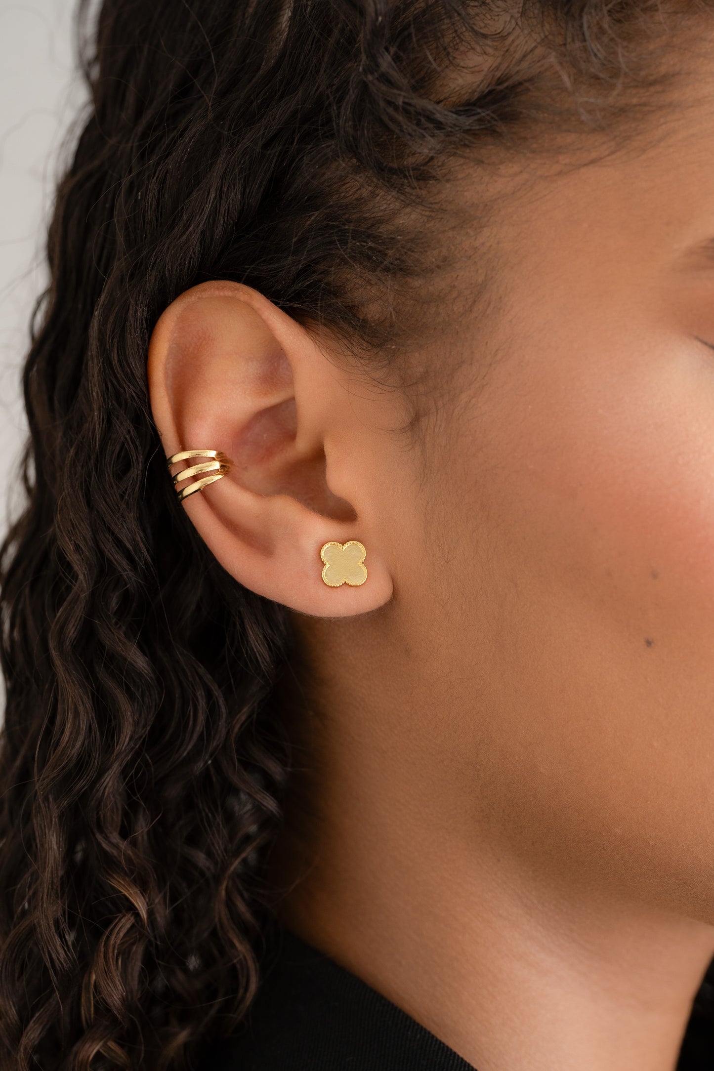 Aretes Clover 1 Cm