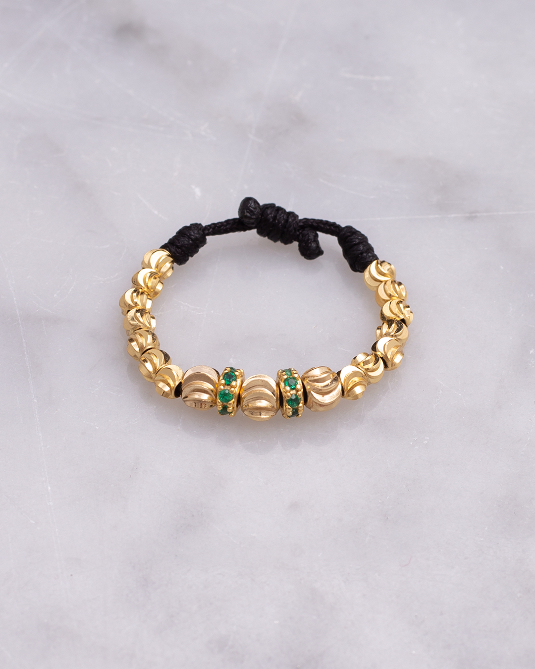 ✨ Anillo Balines Italianos con Herraje Verde ✨
