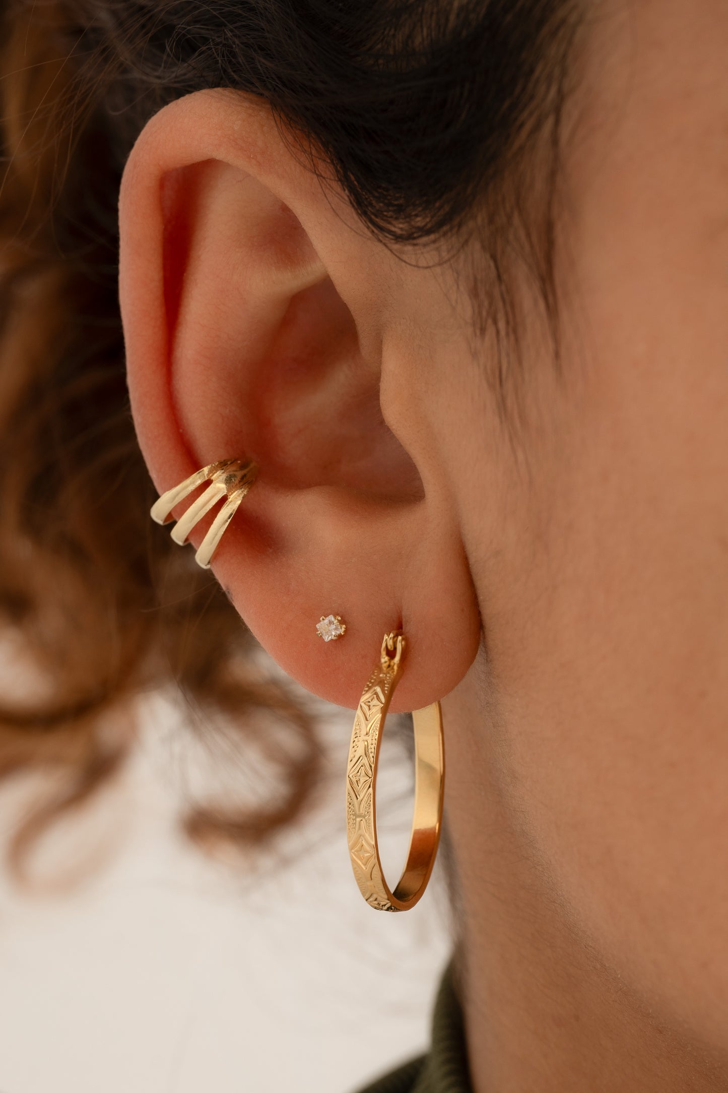 Aretes Ear cuff  Pretty