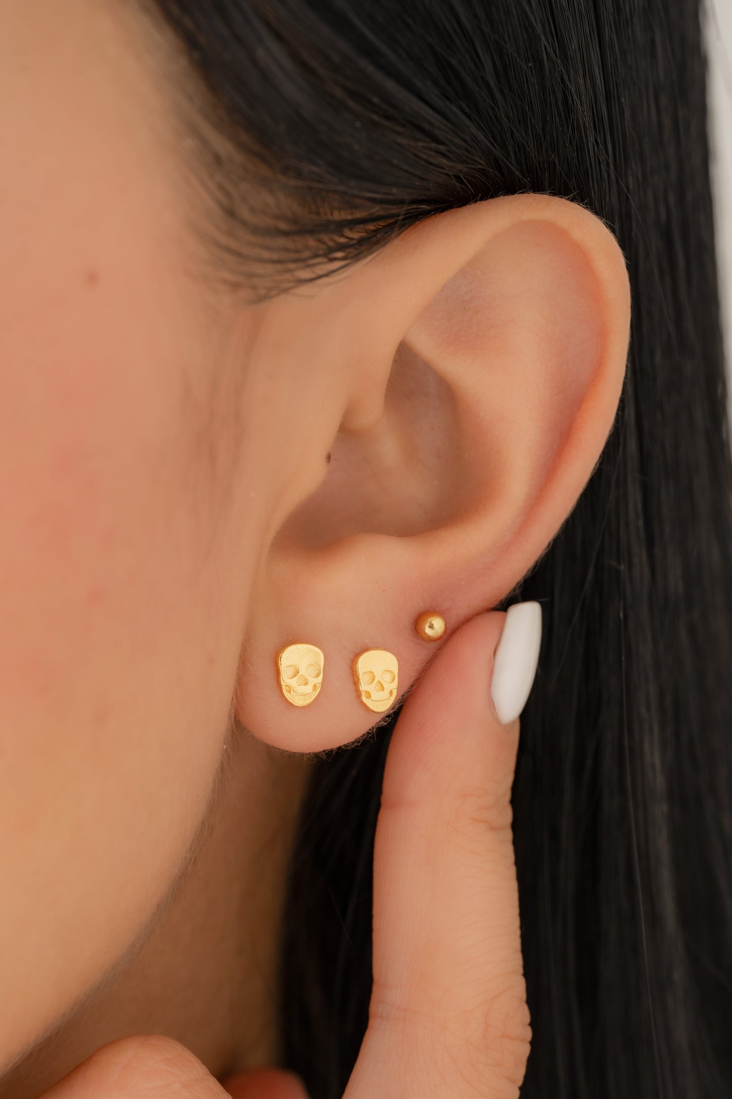 Aretes Calavera