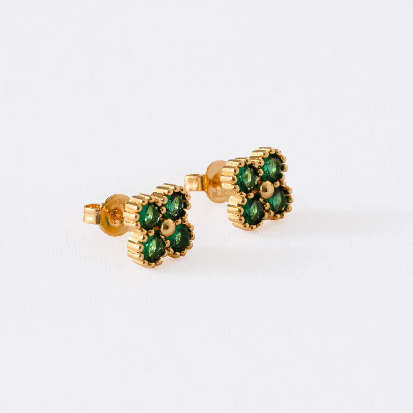 Aretes Clover Motif
