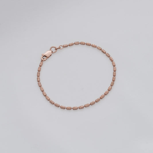 Pulsera Barril Prismc Rose ITobillera 16 Cms