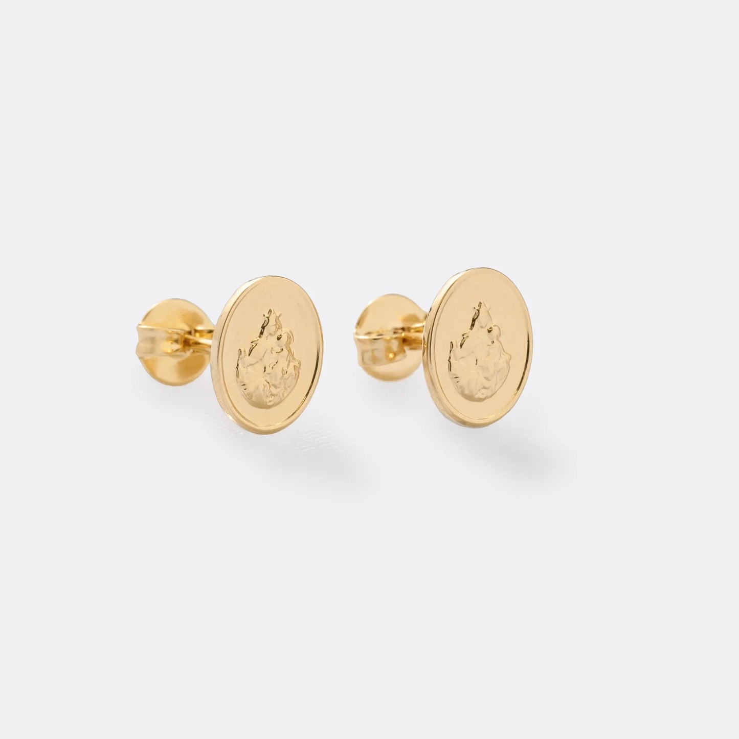 Aretes Mini Virgen del Carmen