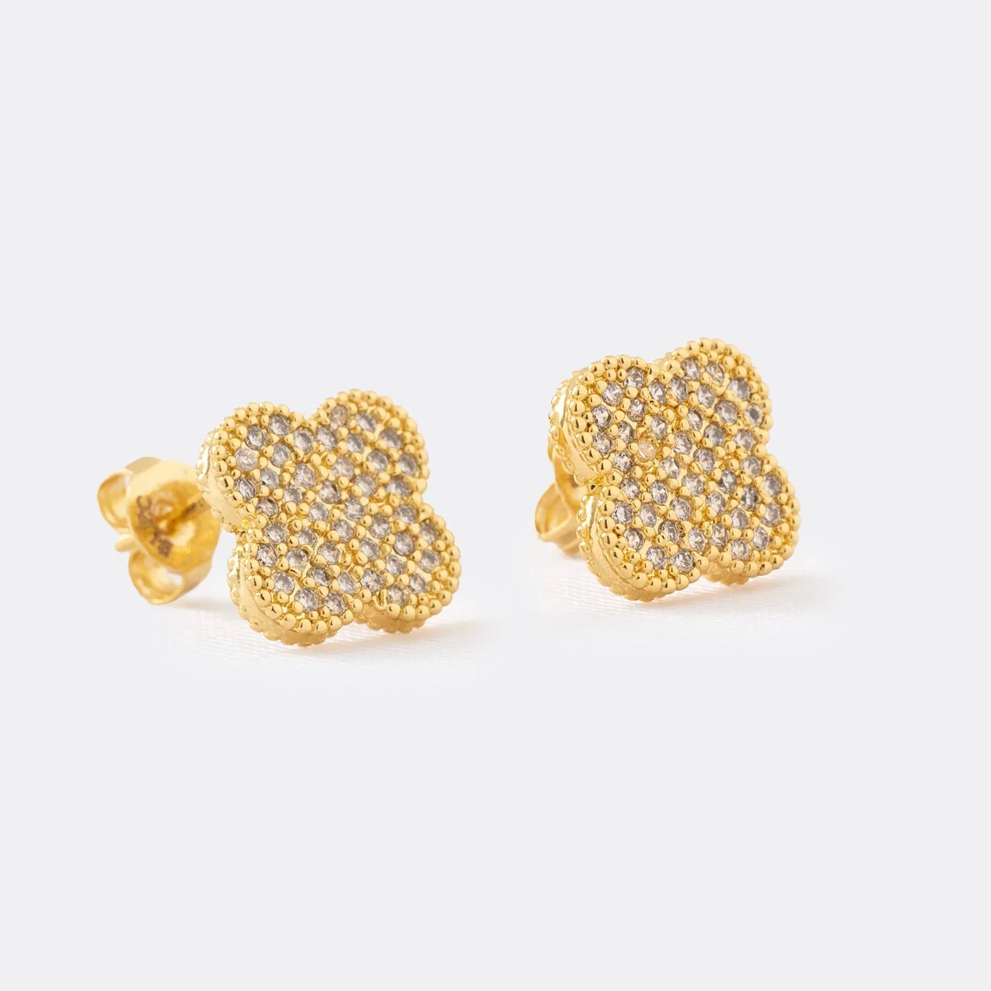 Aretes Clover Circonia 1.1 Cms