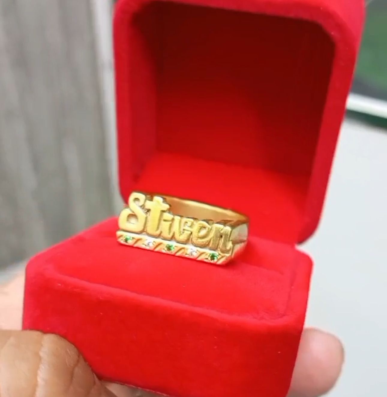✨ Anillo Personalizado – Lleva tu Nombre con Estilo ✨