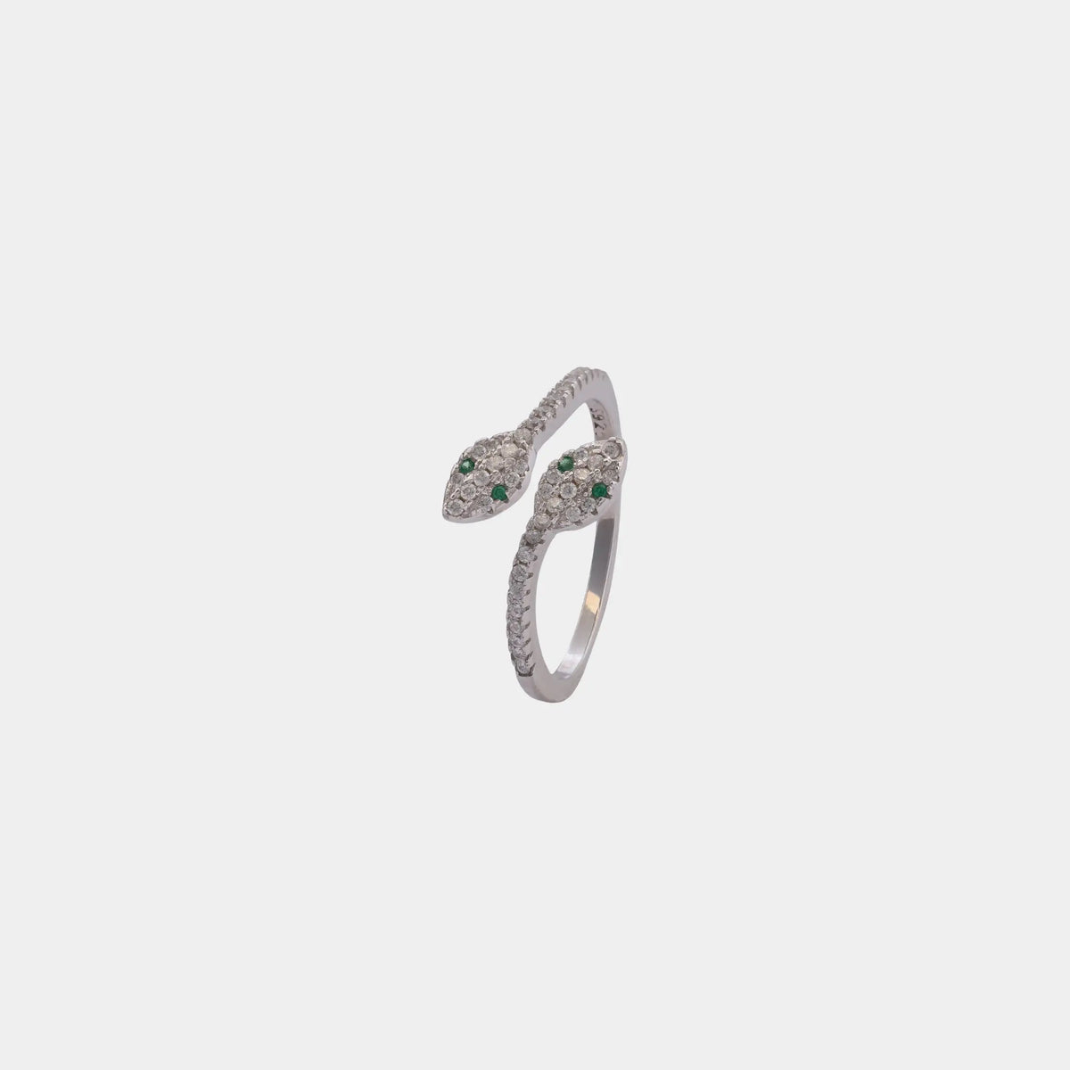 Anillo Emerald Snake