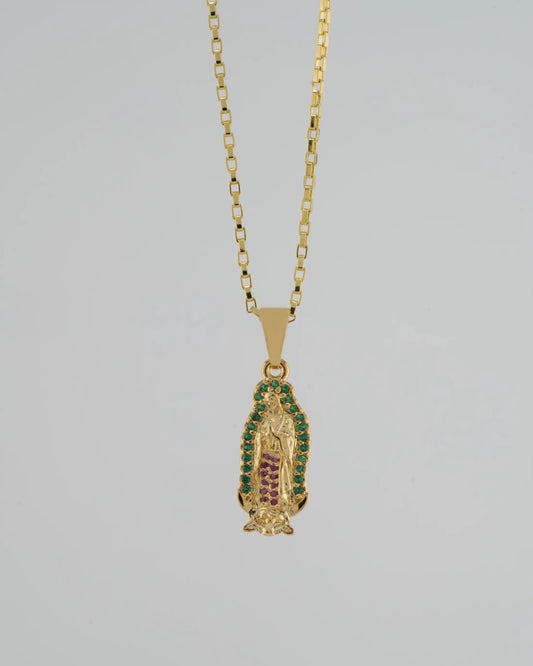 D V. Guadalupe Silueta circonias 2 Cms