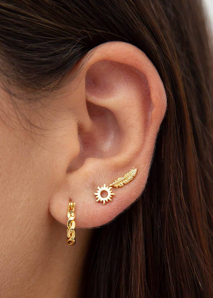 Aretes Feather