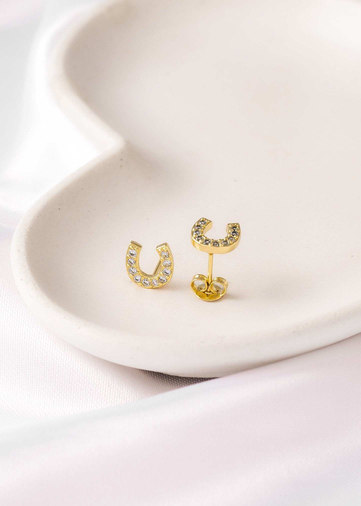 Aretes herraduras Equino