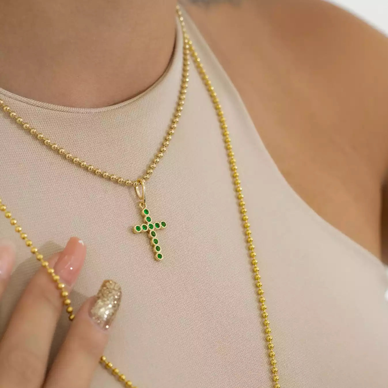 Dije Cruz Verde