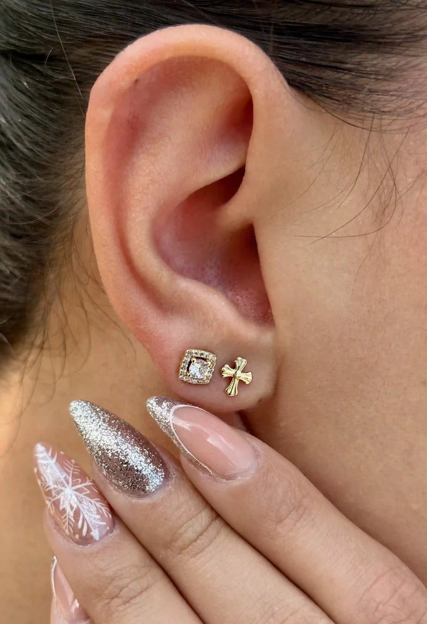 Aretes Cruz Eden