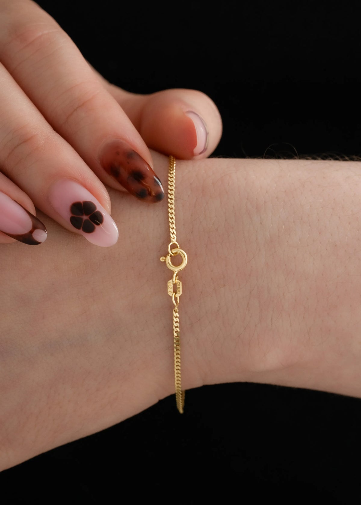 Pulsera Cubanita IT  1.5 mm 16 Cms