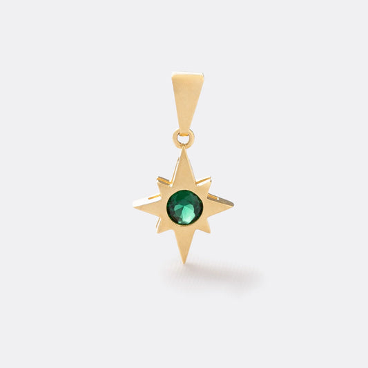 Dije Estrella Circonia VERDE