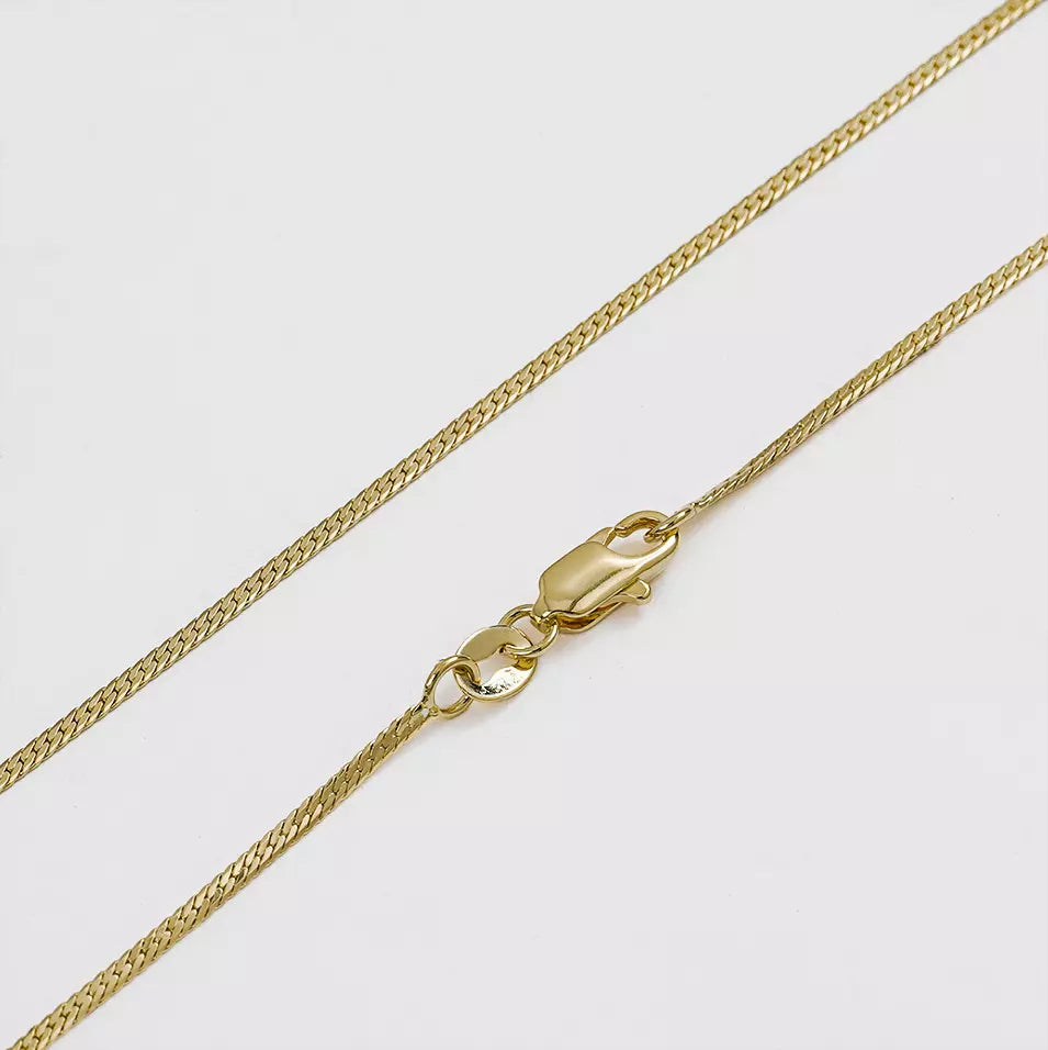 Cadena Serpiente Plana Delg  1mm 65cm