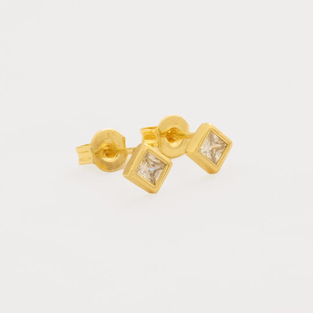 Aretes Eclat Cristal 4 mm