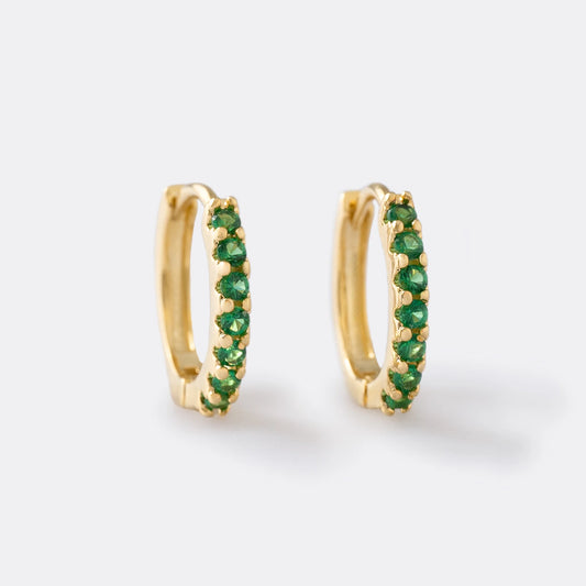 Aretes Candonga Slim Green