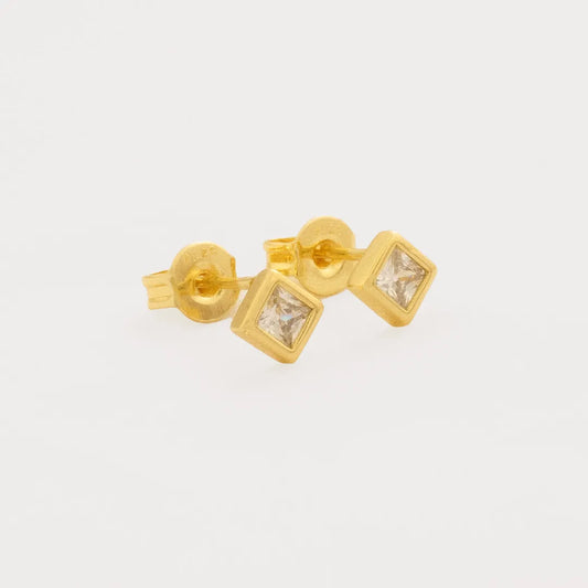 Aretes Eclat Cristal 4 mm