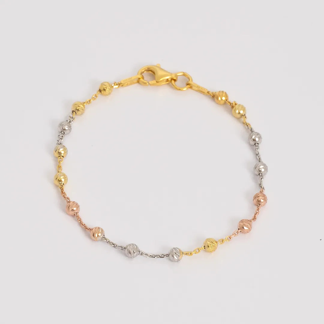 Pulsera Station Redonda 3Cadena IT 16 Cms