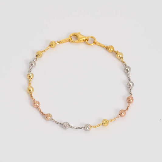 Pulsera Station Redonda 3Cadena IT 16 Cms