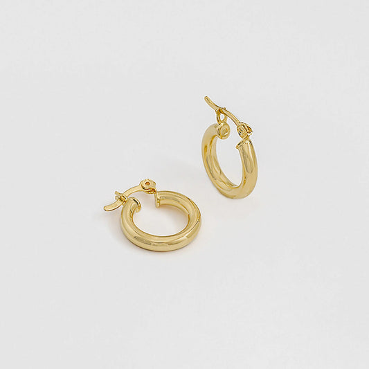 Aretes Candonga Tub 2 Cms