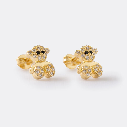 Aretes Osito Circonias