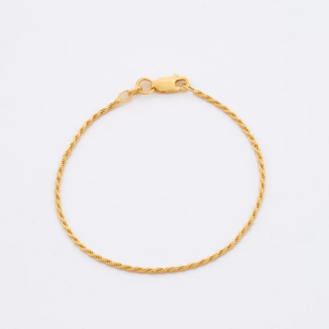 Pulsera Lazito ITobillera 1.3 mm 19.5 Cms
