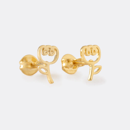 Aretes Tulipán