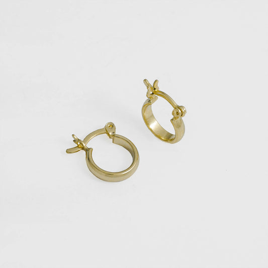 Aretes Candonga Lisa 1.4 Cm