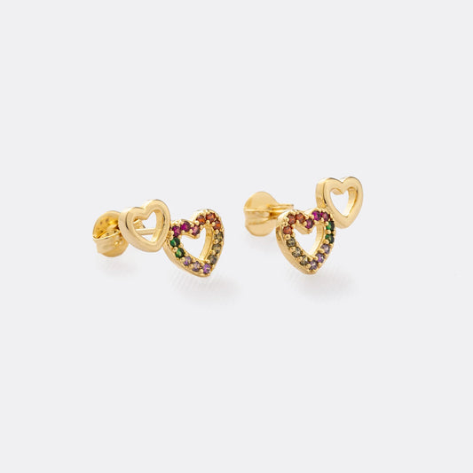 Aretes Double Free Love
