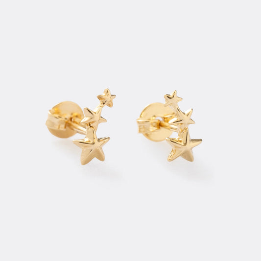 Aretes Triple Estrellas