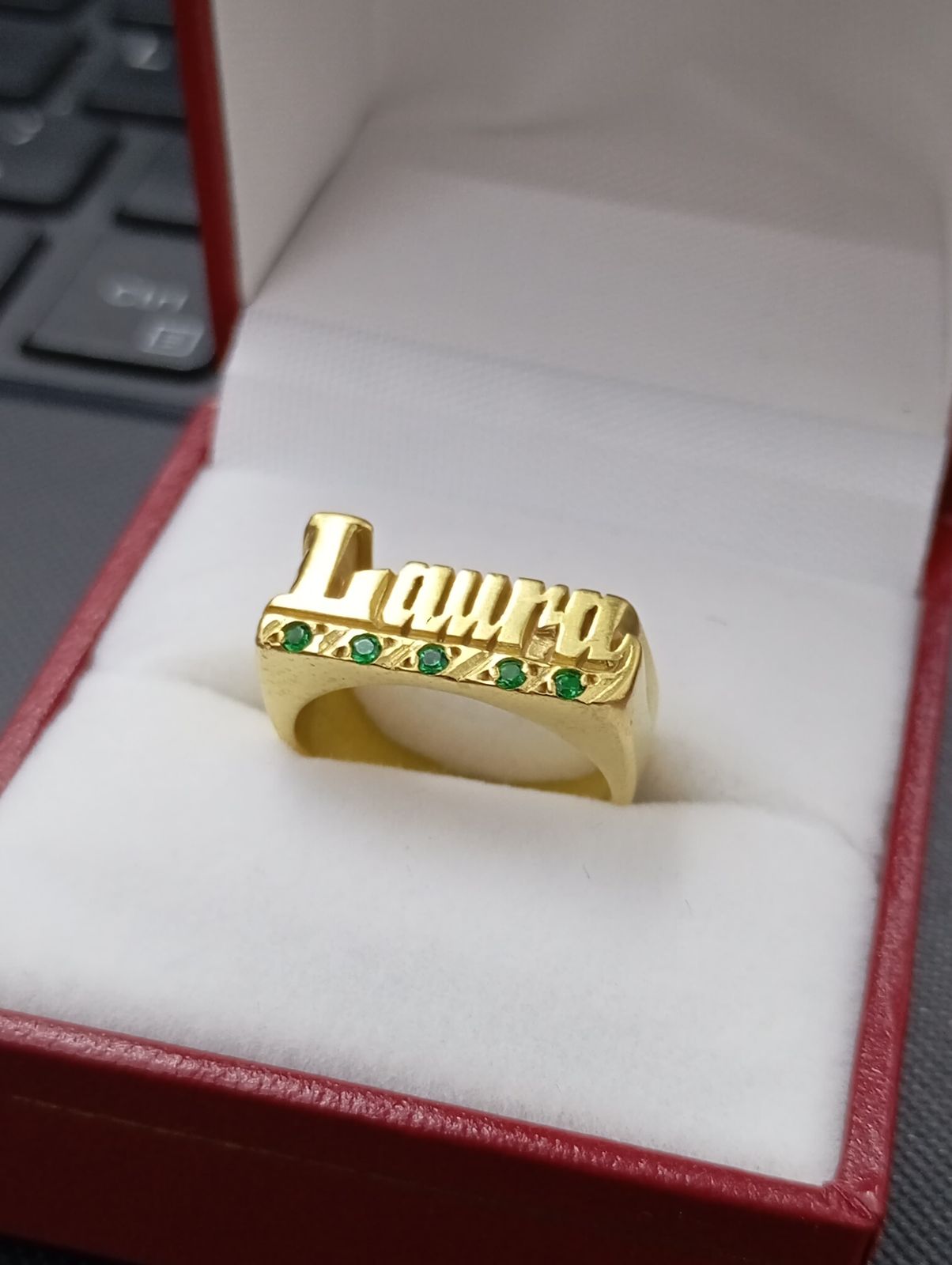 ✨ Anillo Personalizado – Lleva tu Nombre con Estilo ✨