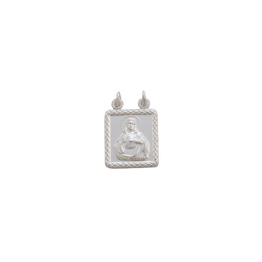 D Escapulario - Sagrado Corazon 1,4 Cm